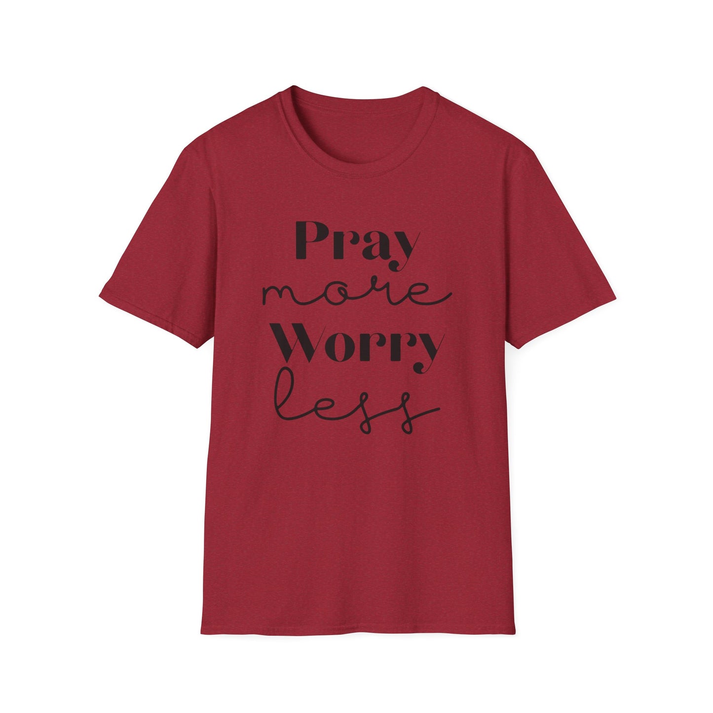 Pray More Unisex Softstyle T-Shirt
