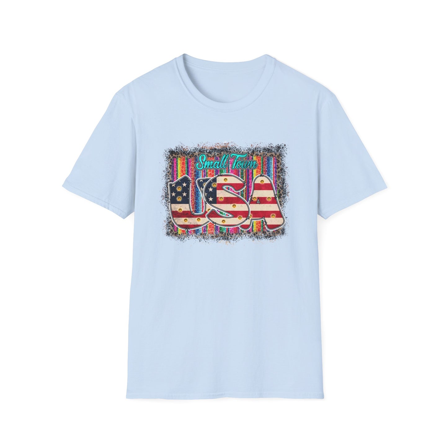 Small town USA Unisex Softstyle T-Shirt