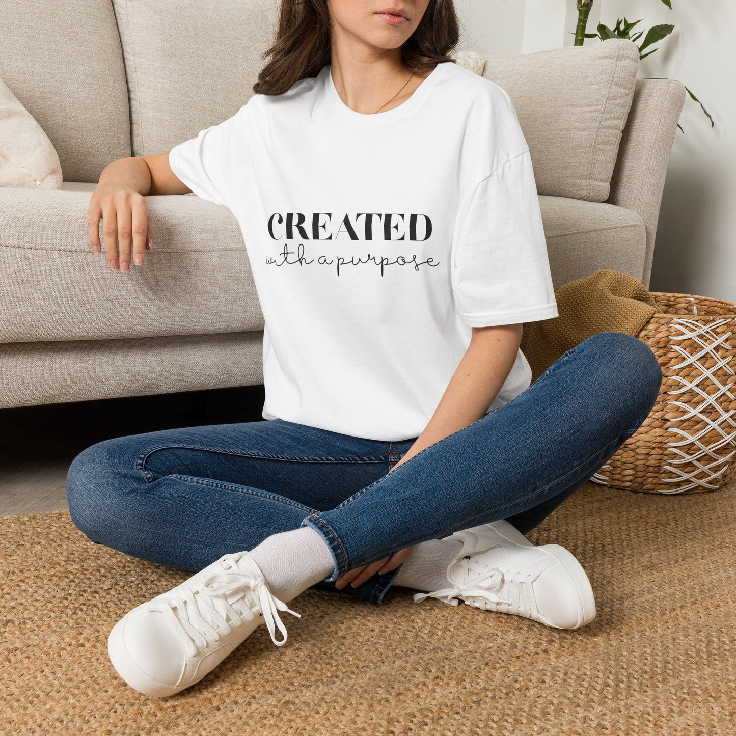 Created with a Purpose Unisex Softstyle T-Shirt
