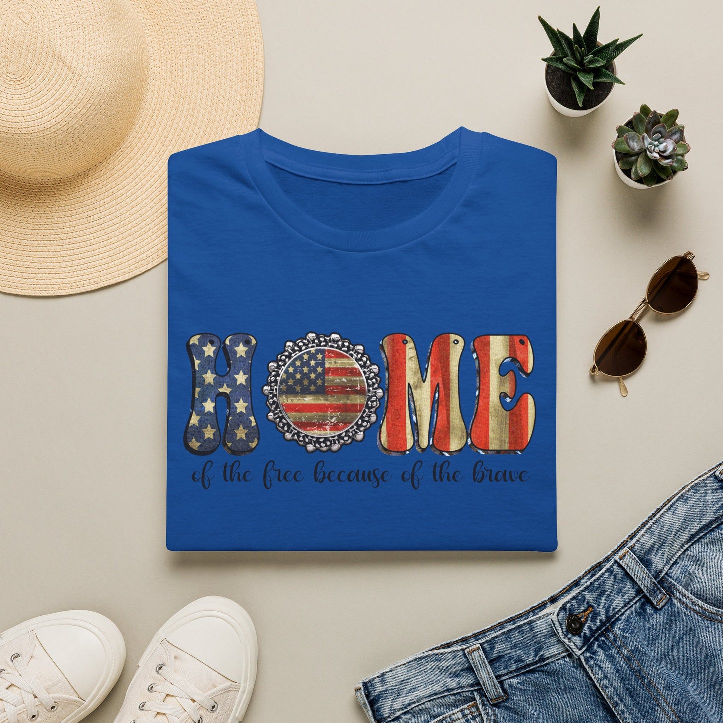 HOME of the Brave Unisex Softstyle T-Shirt