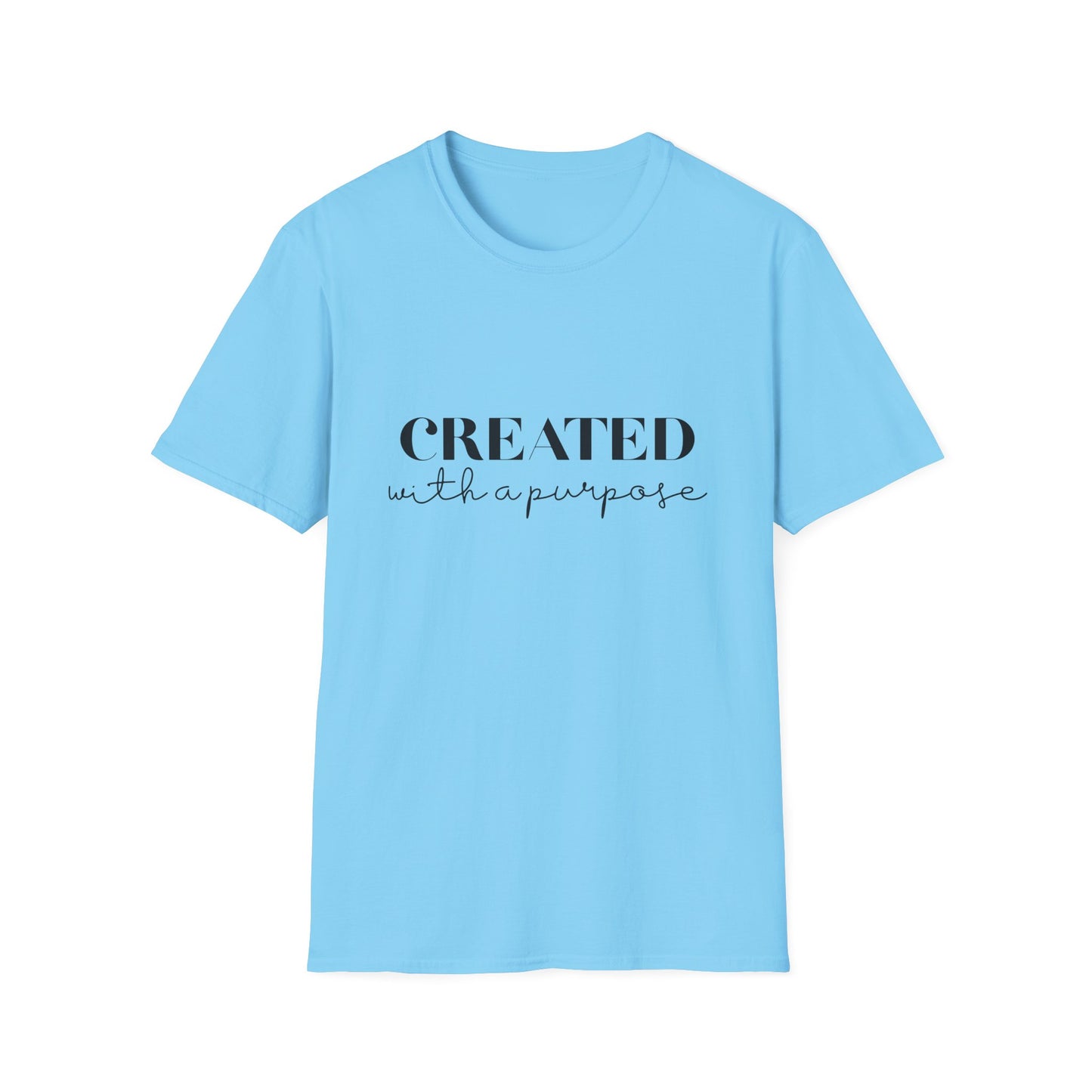 Created with a Purpose Unisex Softstyle T-Shirt