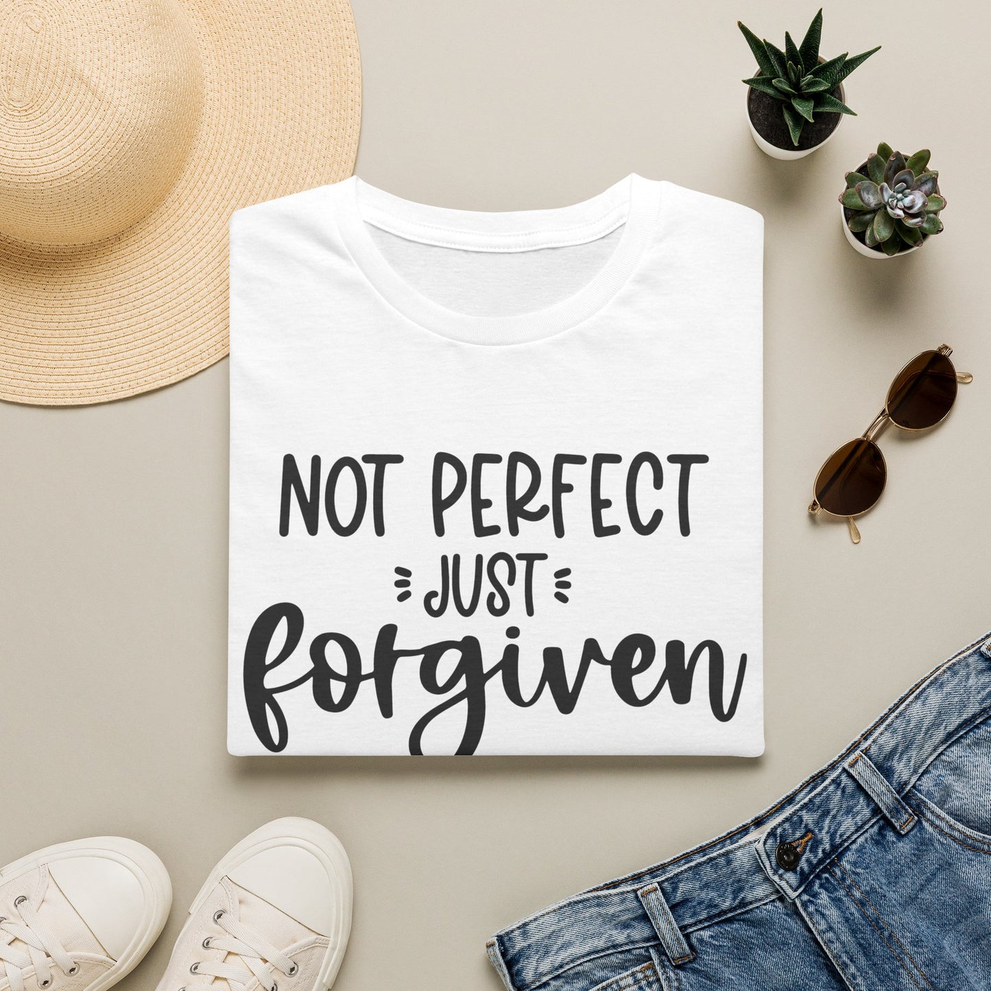 Not Perfect Unisex Softstyle T-Shirt