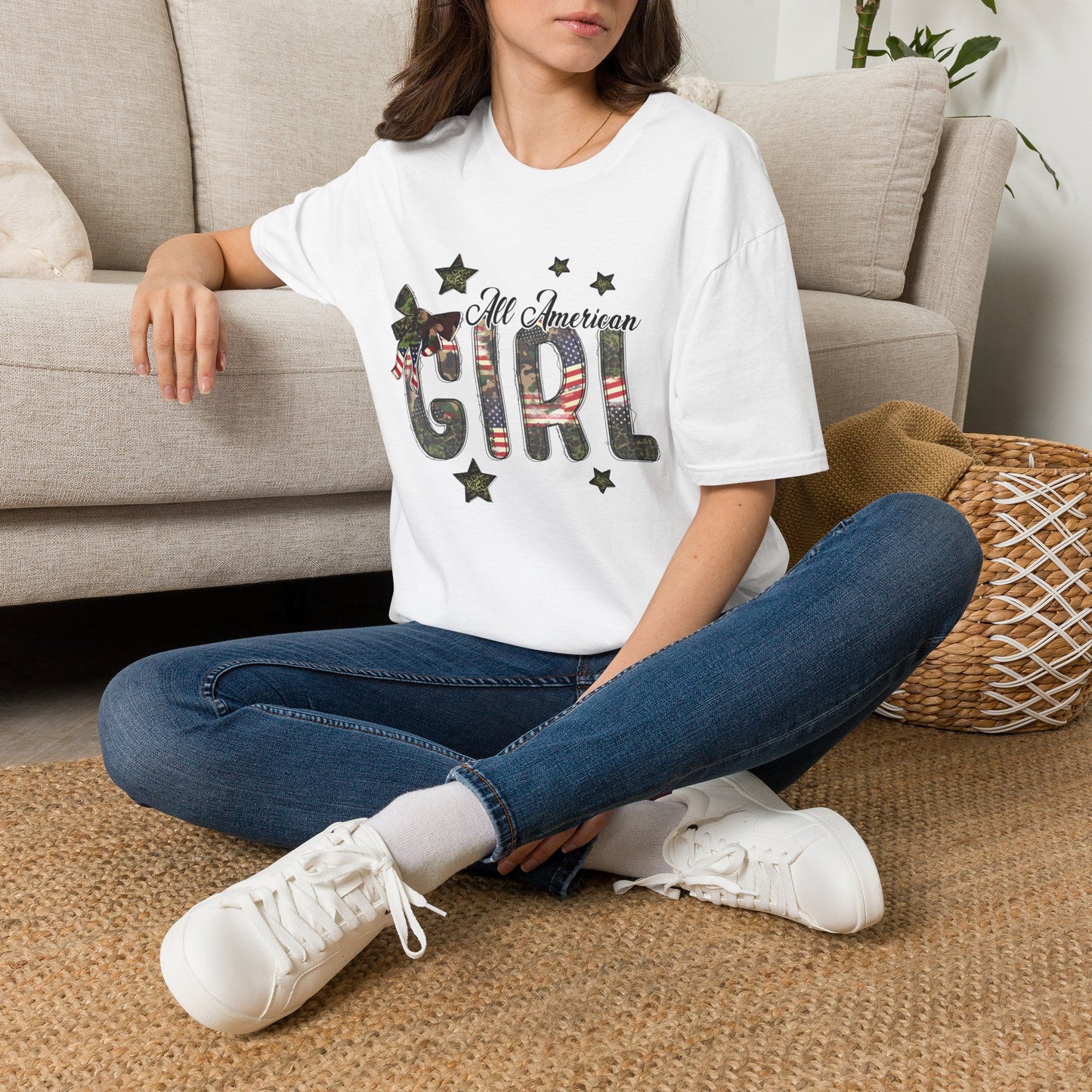 All American Girl Unisex Softstyle T-Shirt