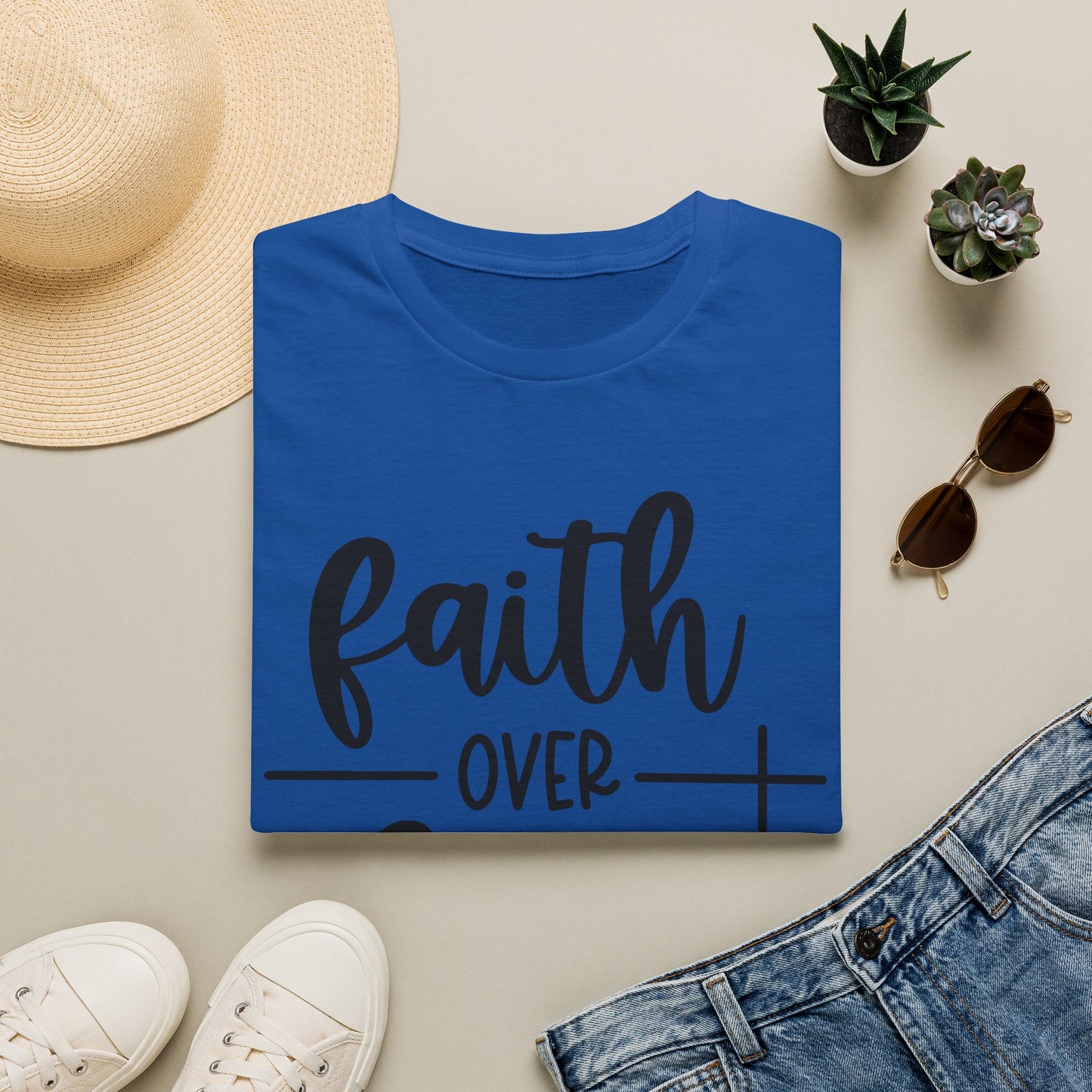 Faith over Fear Unisex Softstyle T-Shirt