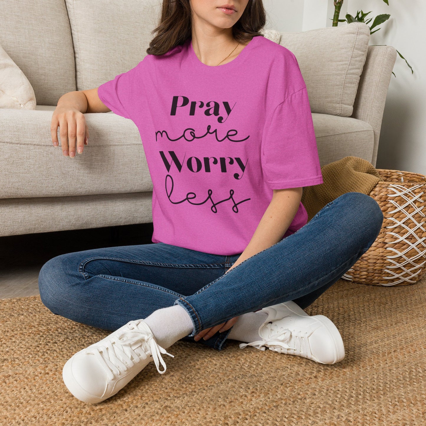 Pray More Unisex Softstyle T-Shirt