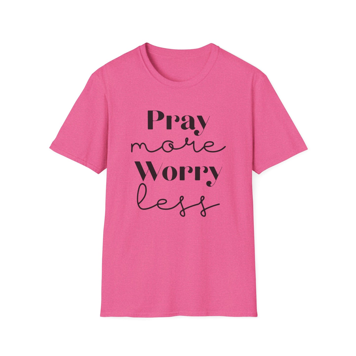 Pray More Unisex Softstyle T-Shirt