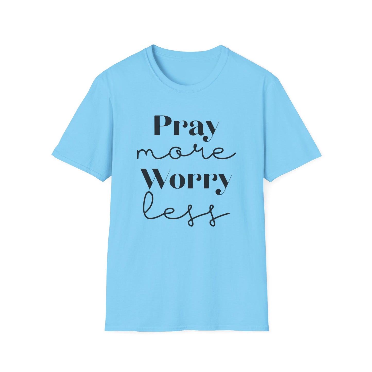 Pray More Unisex Softstyle T-Shirt