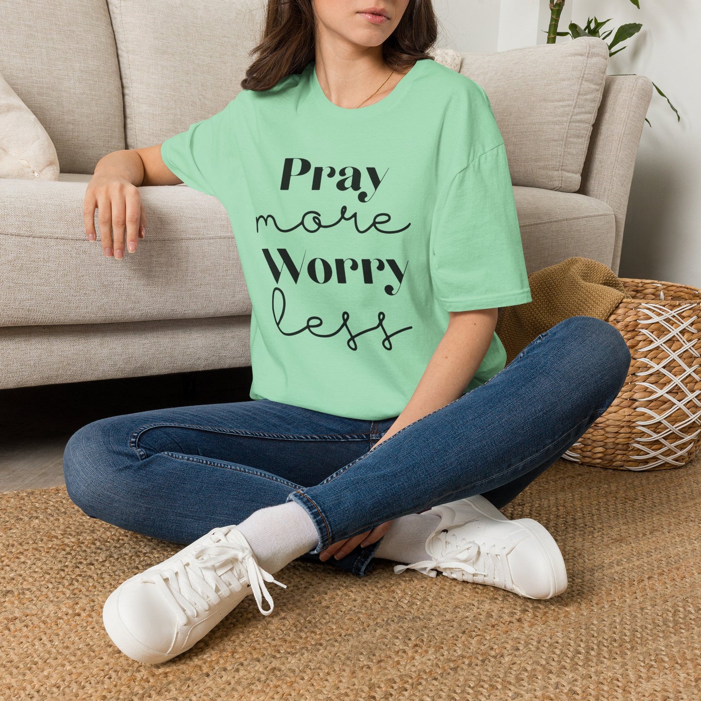 Pray More Unisex Softstyle T-Shirt