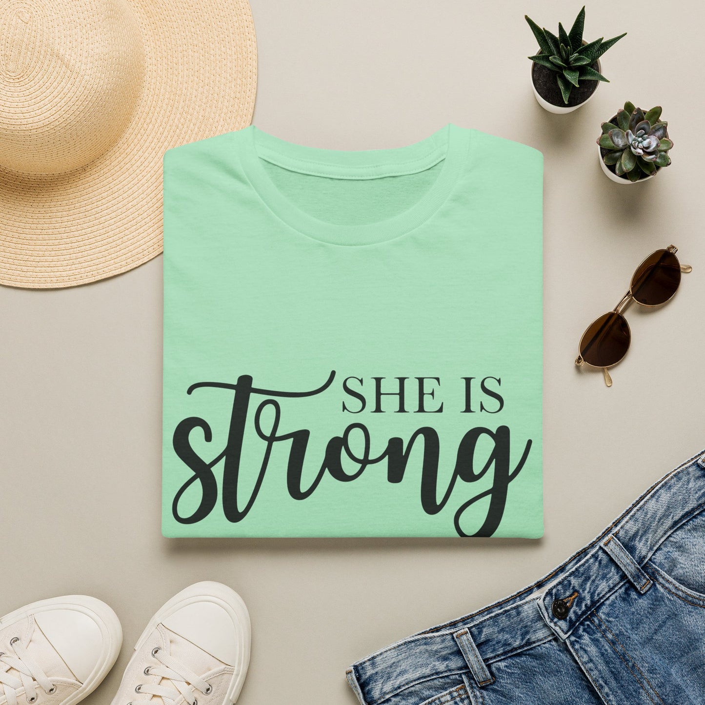 She is Strong Unisex Softstyle T-Shirt