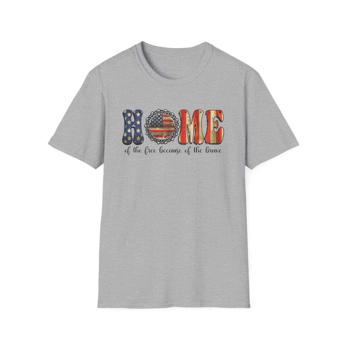HOME of the Brave Unisex Softstyle T-Shirt