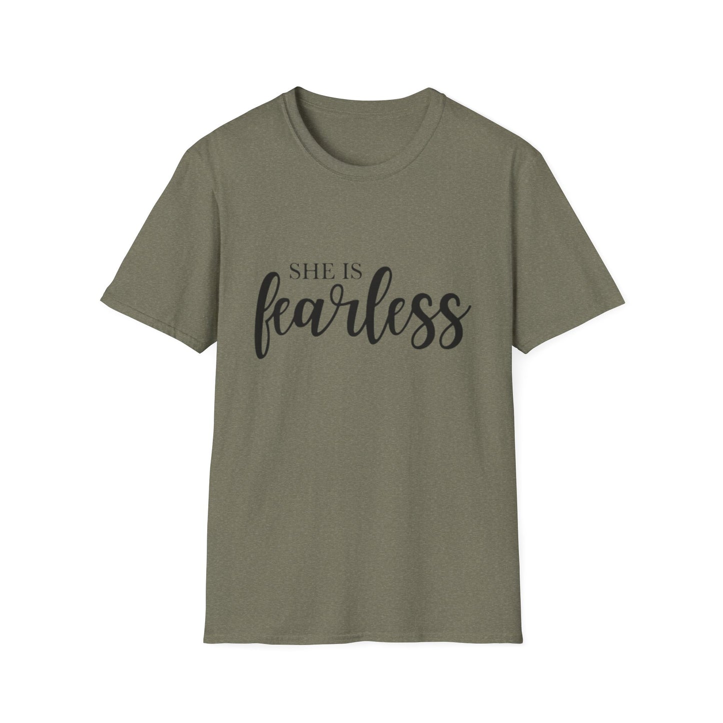 She is Fearless Unisex Softstyle T-Shirt