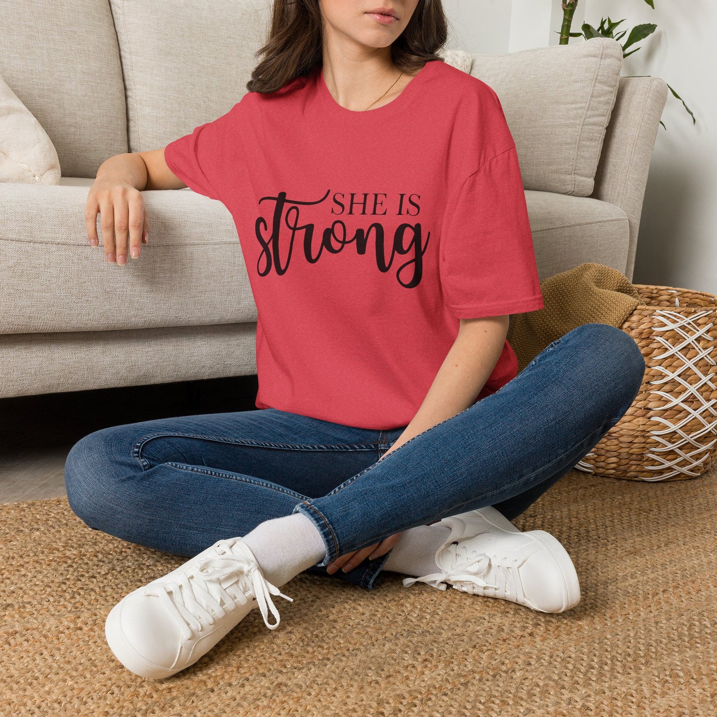 She is Strong Unisex Softstyle T-Shirt