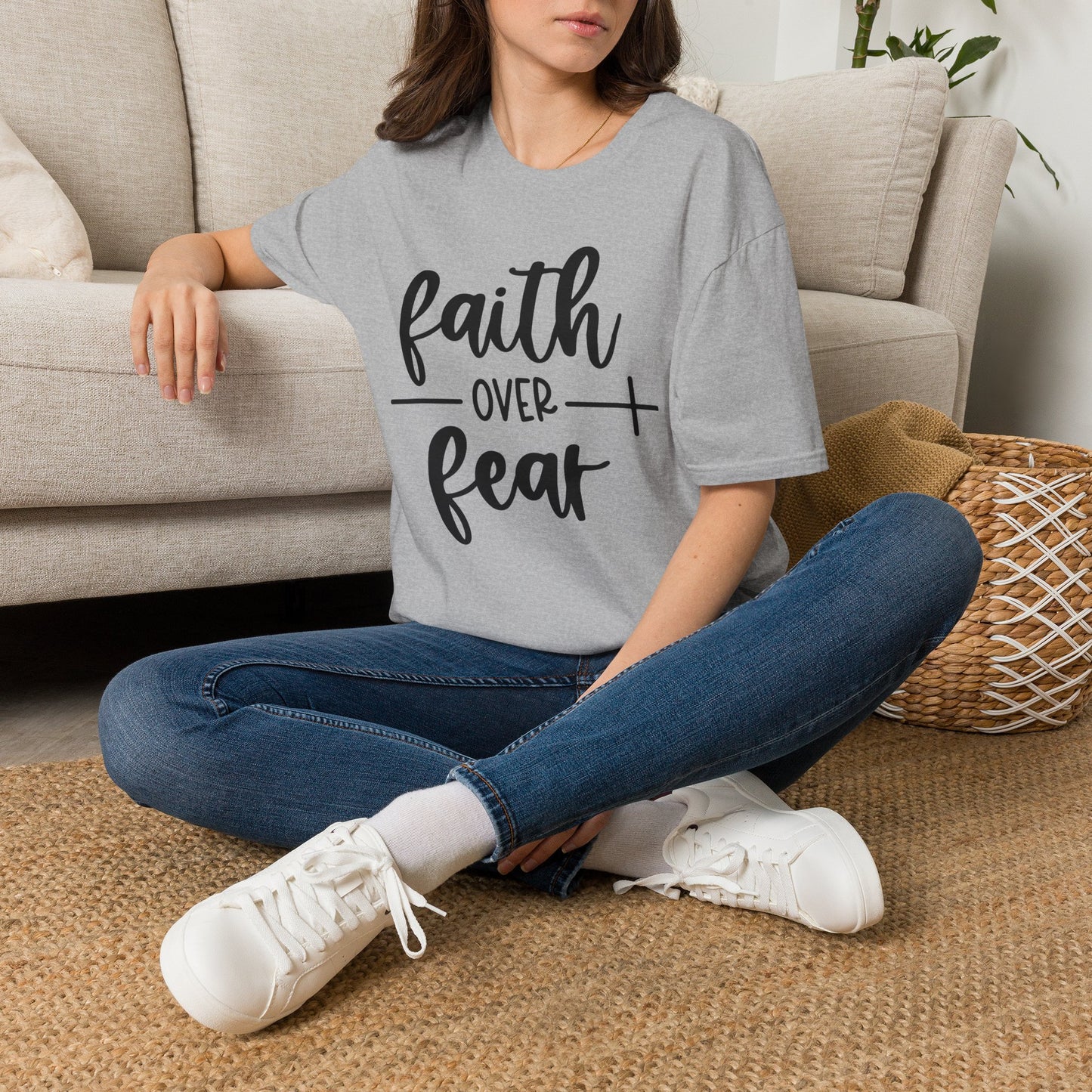 Faith over Fear Unisex Softstyle T-Shirt