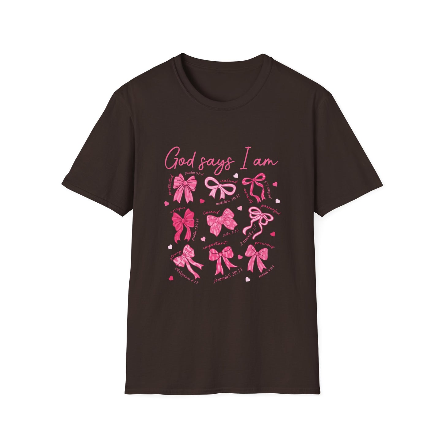 God Says Softstyle T-Shirt