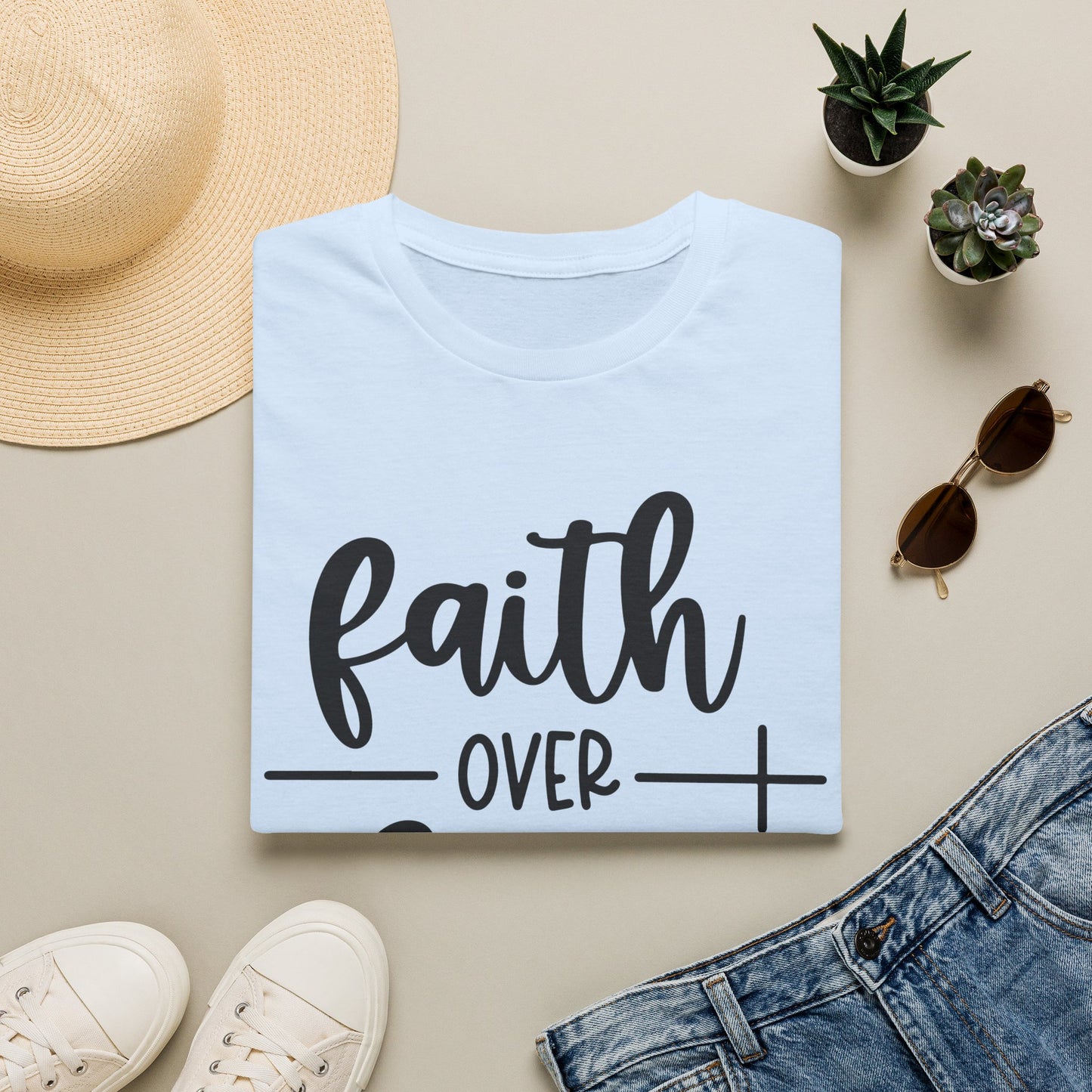Faith over Fear Unisex Softstyle T-Shirt