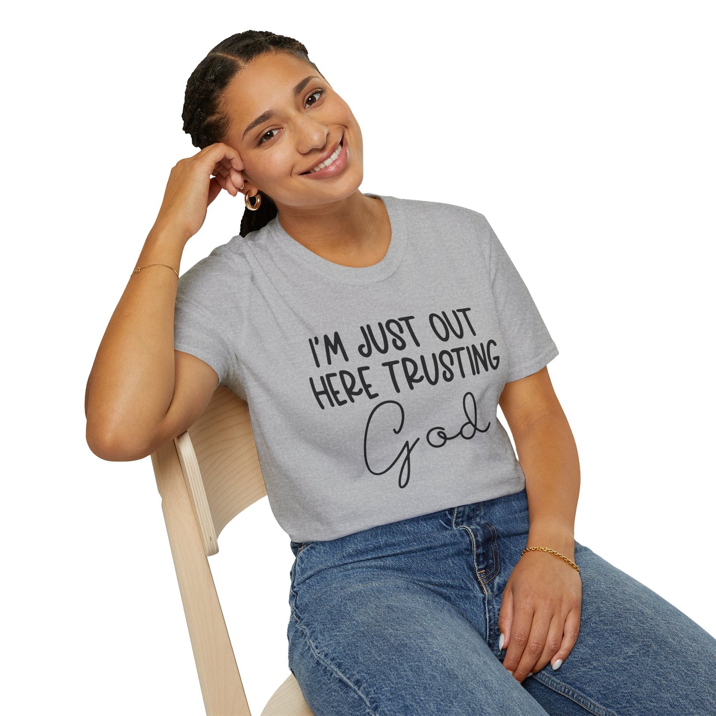 Trusting God Unisex Softstyle T-Shirt