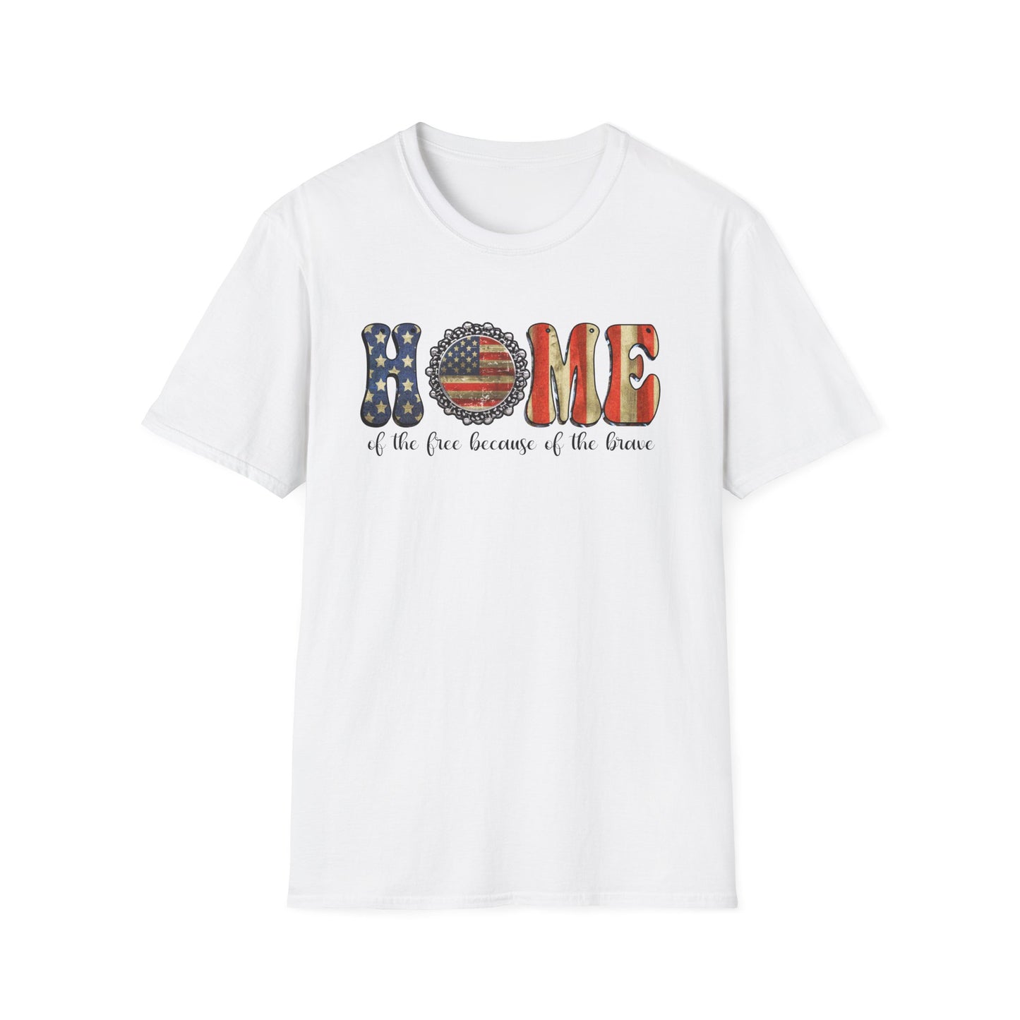 HOME of the Brave Unisex Softstyle T-Shirt