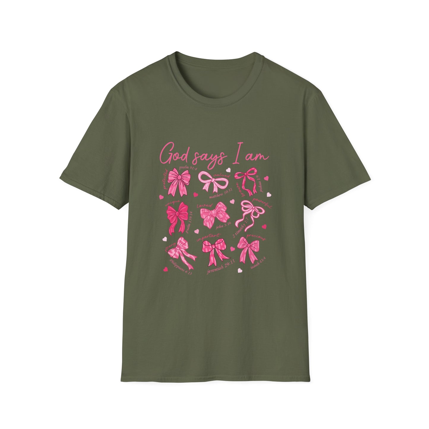 God Says Softstyle T-Shirt