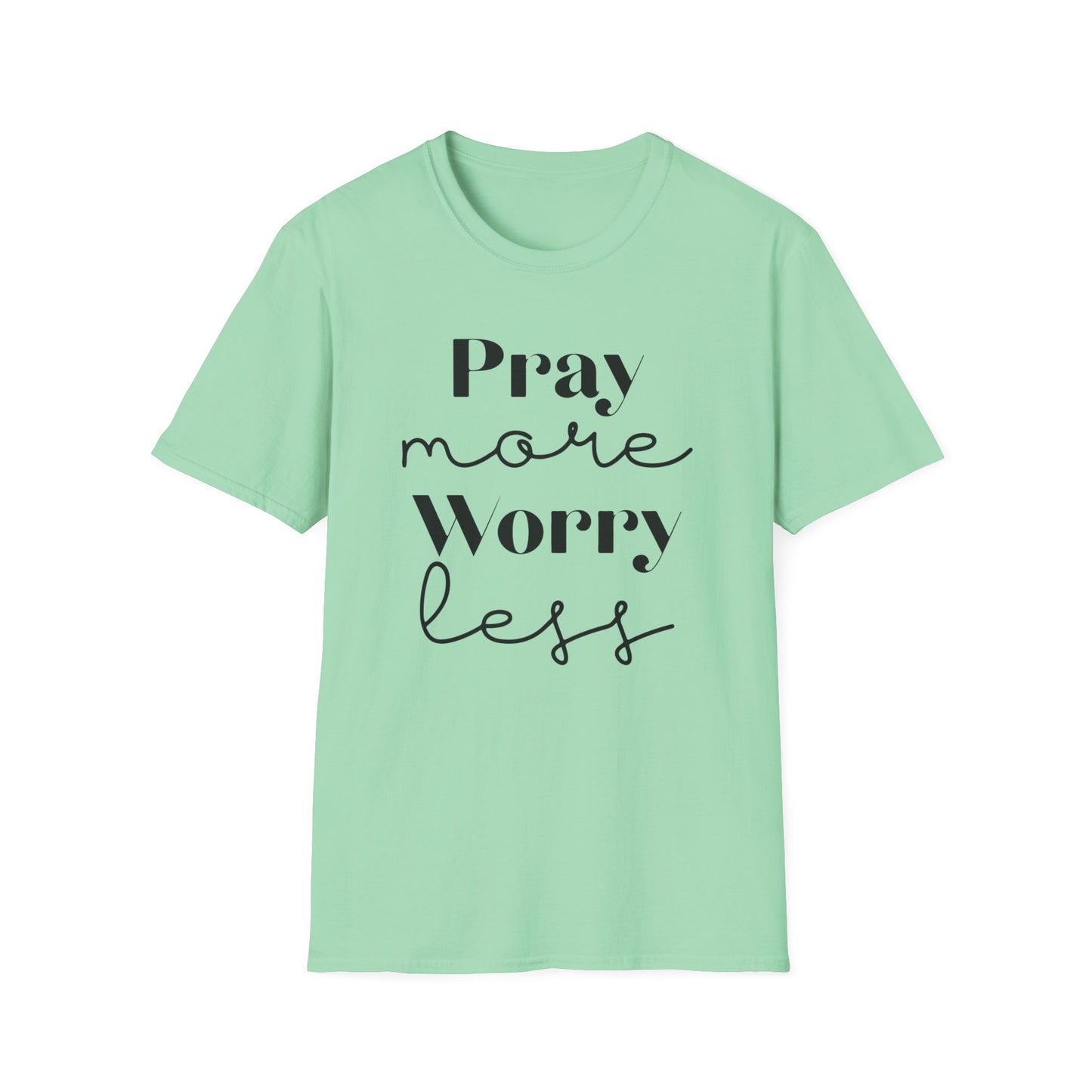Pray More Unisex Softstyle T-Shirt