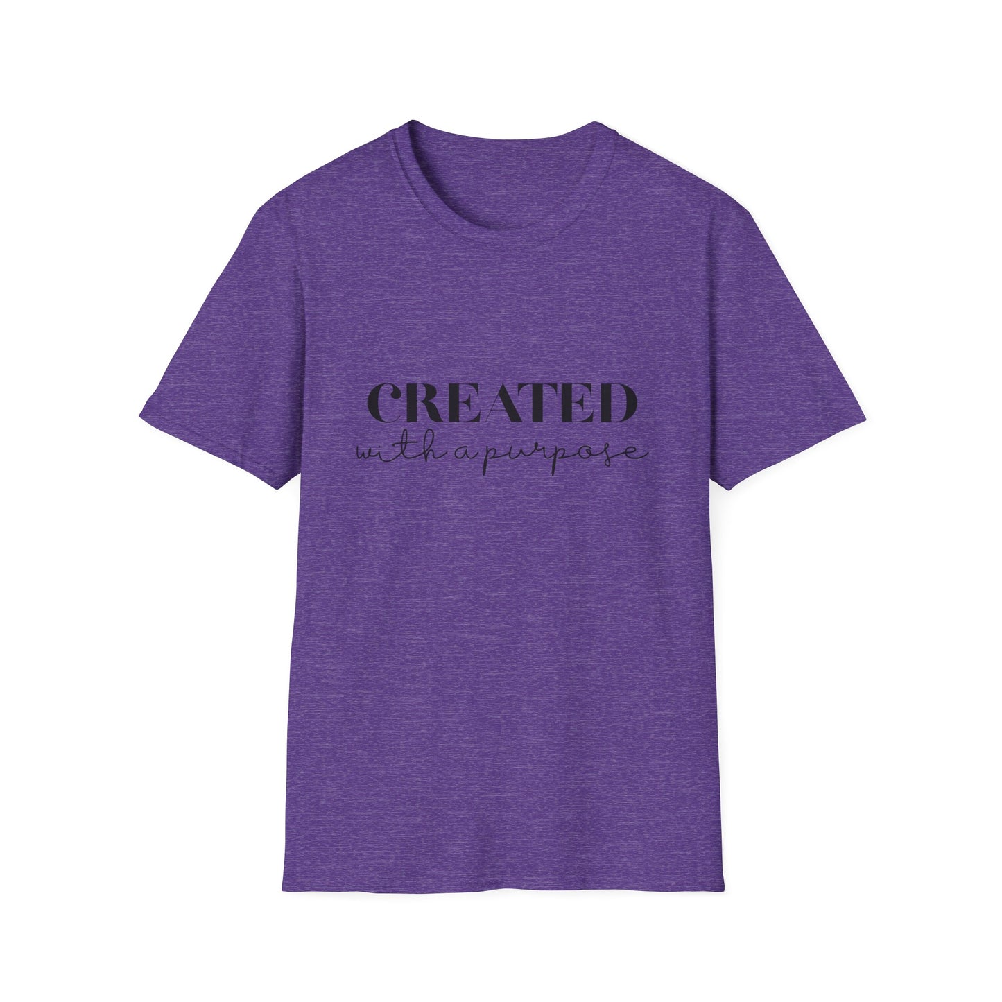 Created with a Purpose Unisex Softstyle T-Shirt