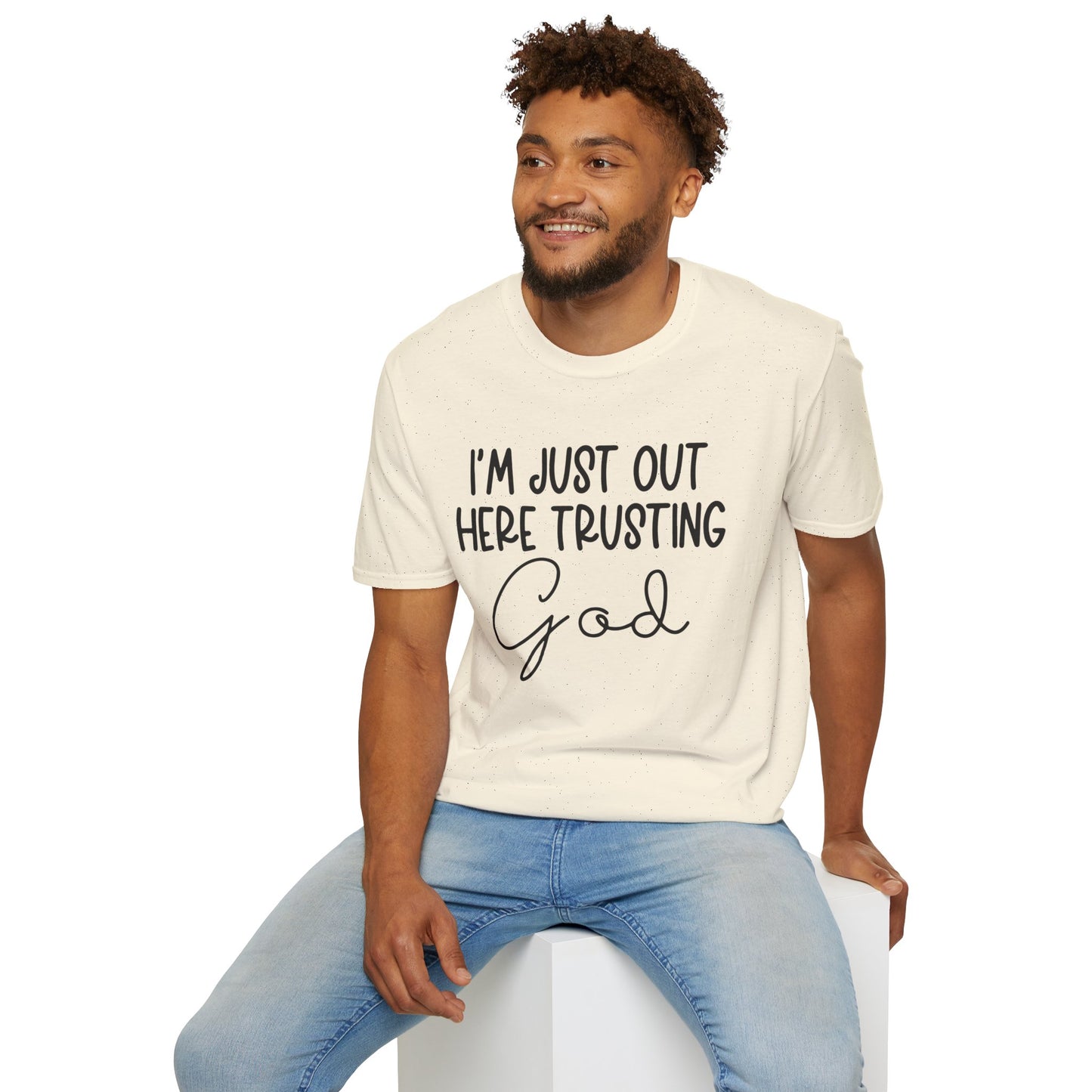 Trusting God Unisex Softstyle T-Shirt
