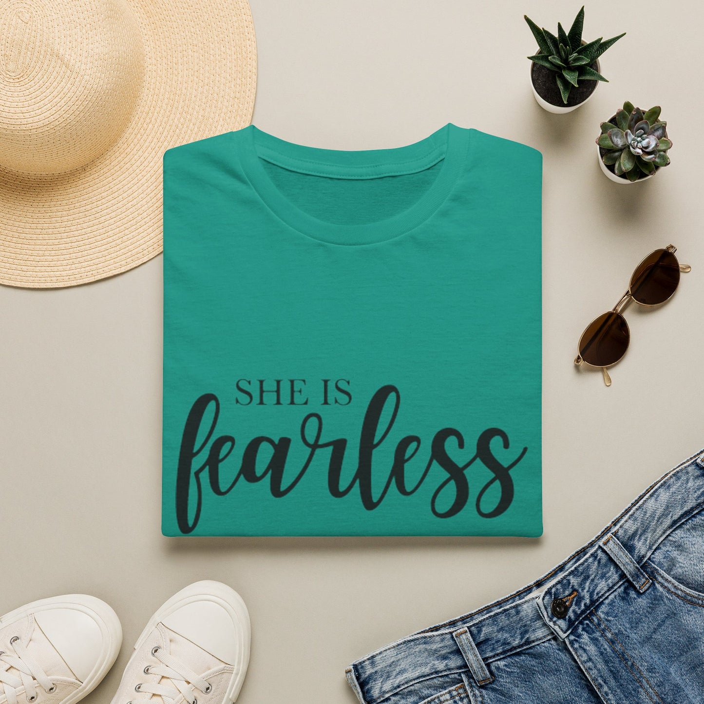 She is Fearless Unisex Softstyle T-Shirt