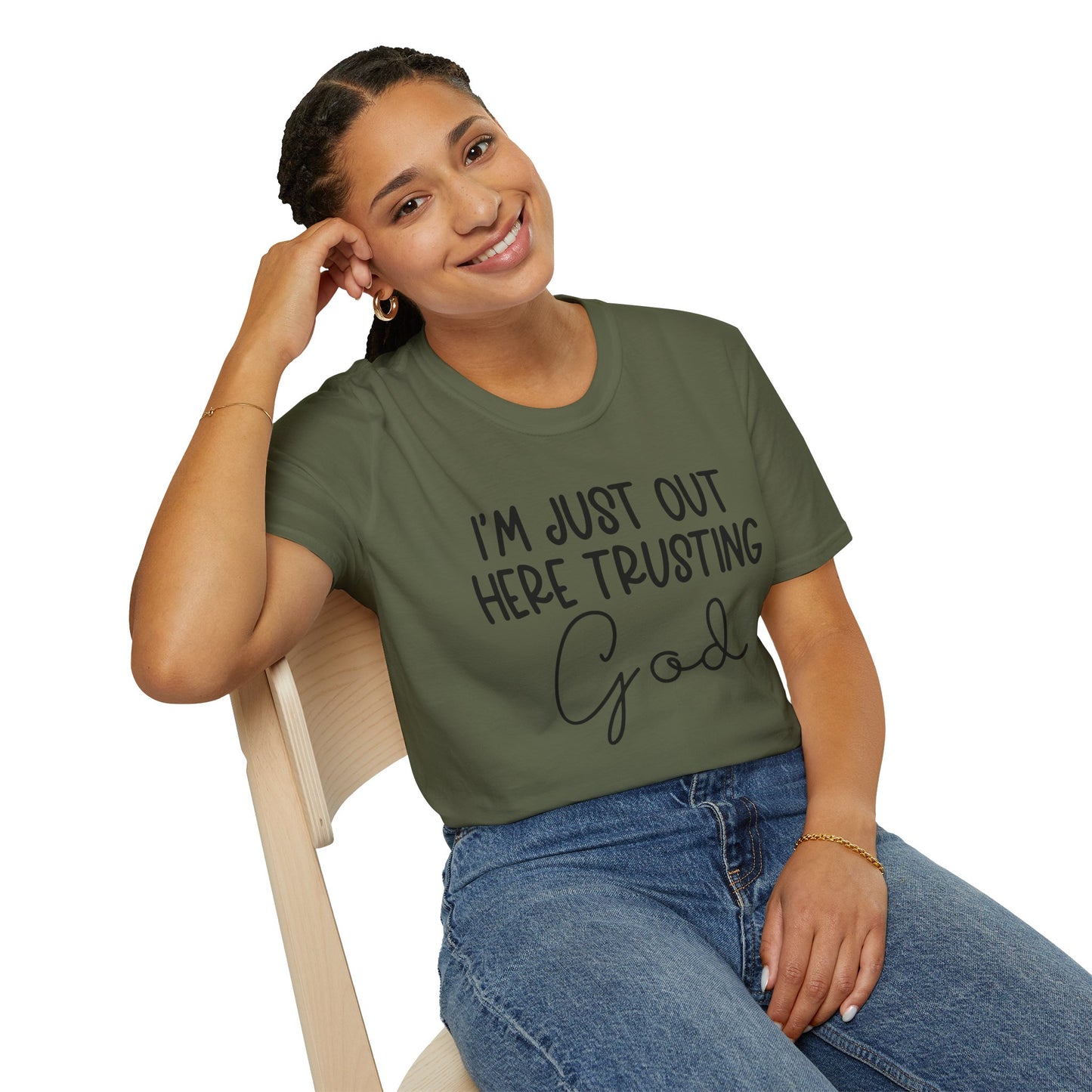 Trusting God Unisex Softstyle T-Shirt