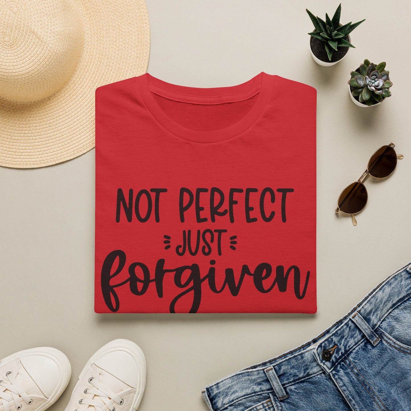Not Perfect Unisex Softstyle T-Shirt