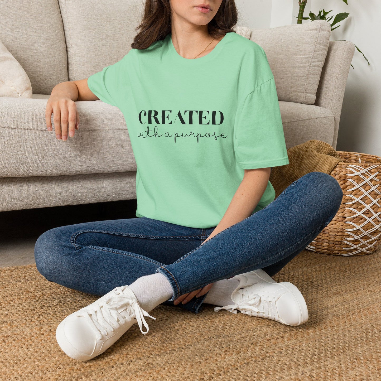 Created with a Purpose Unisex Softstyle T-Shirt