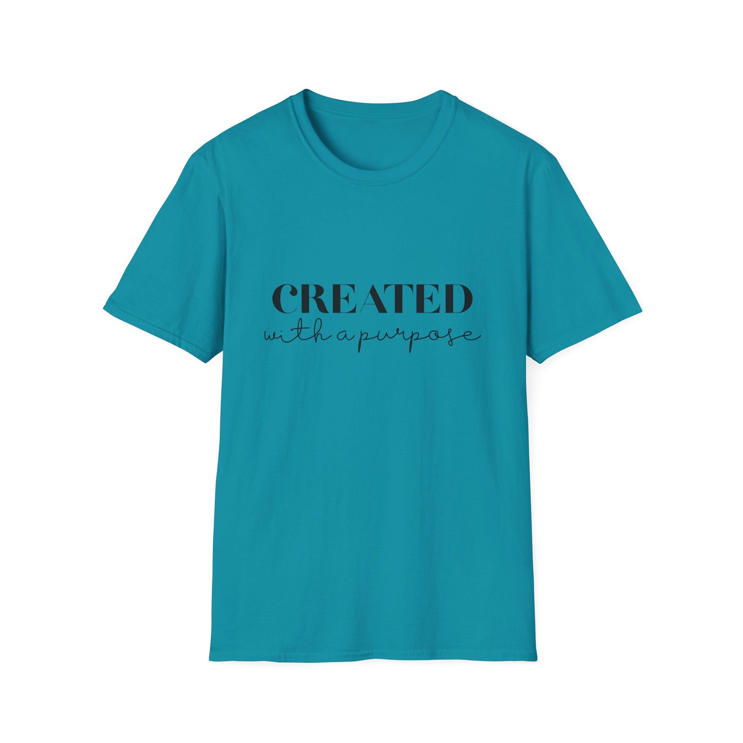 Created with a Purpose Unisex Softstyle T-Shirt