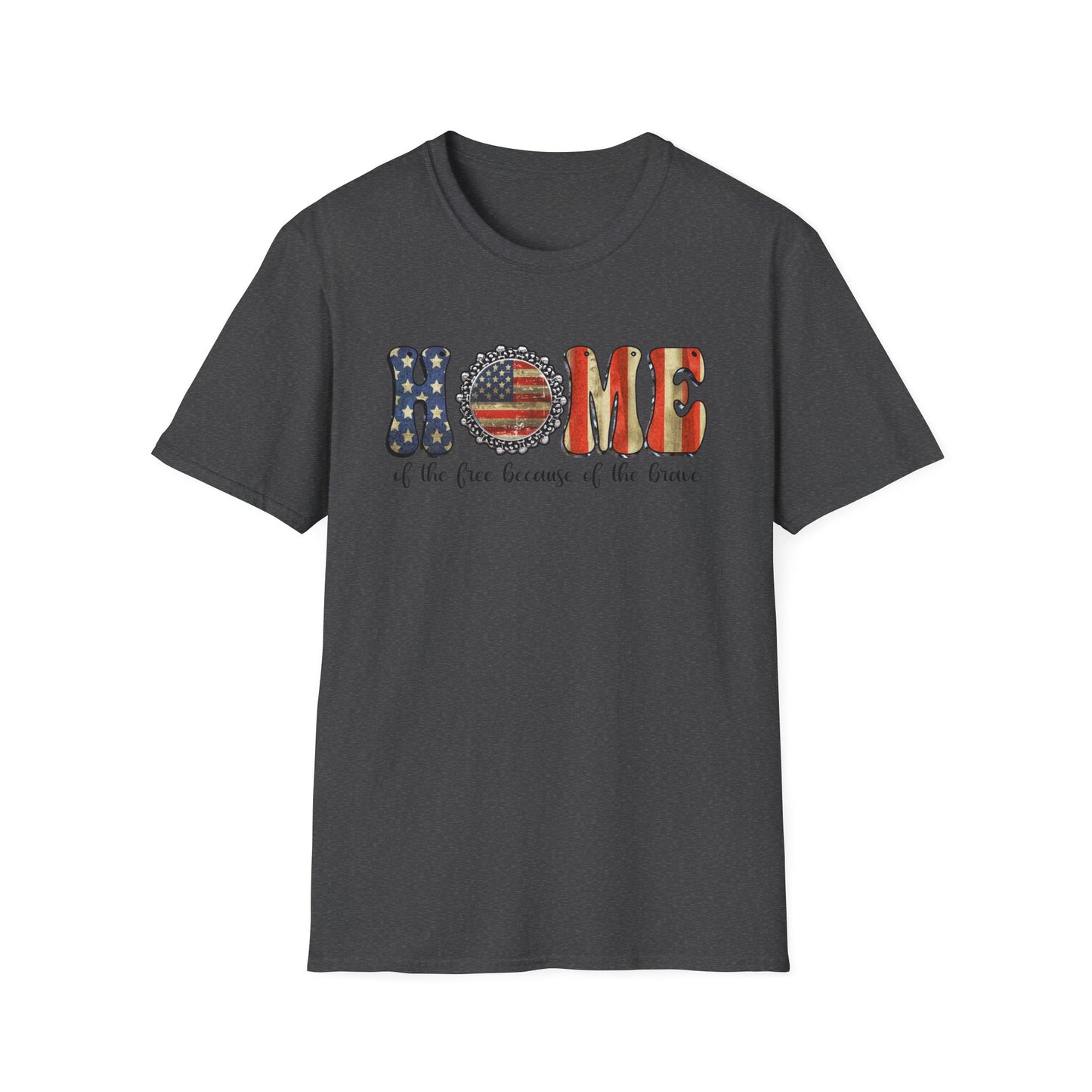 HOME of the Brave Unisex Softstyle T-Shirt