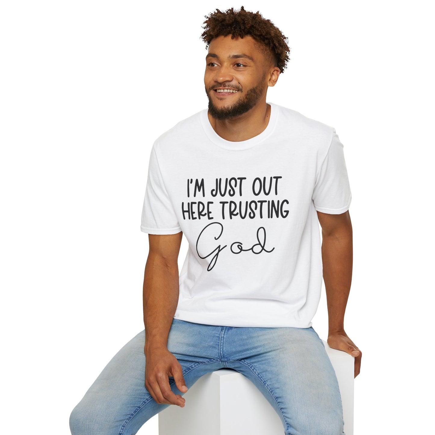 Trusting God Unisex Softstyle T-Shirt