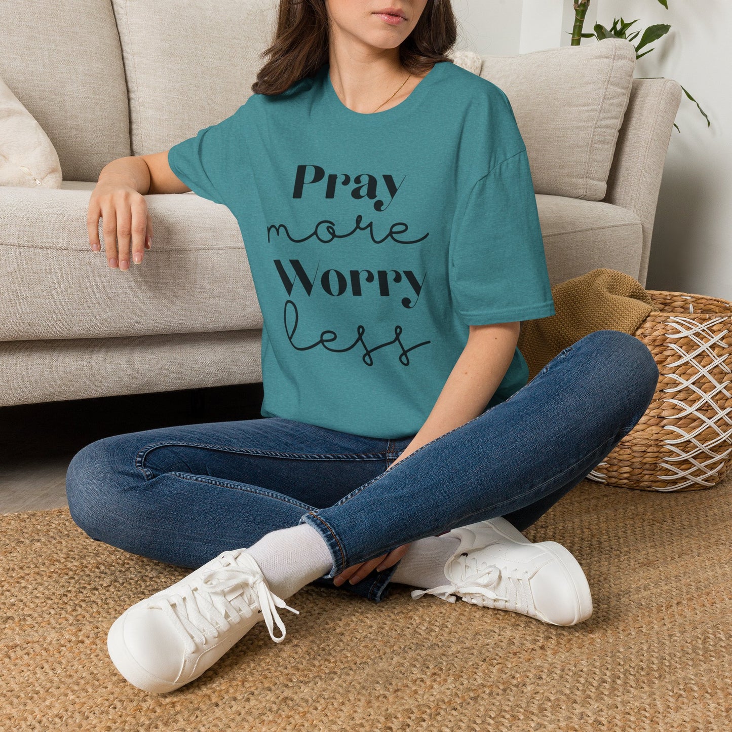 Pray More Unisex Softstyle T-Shirt