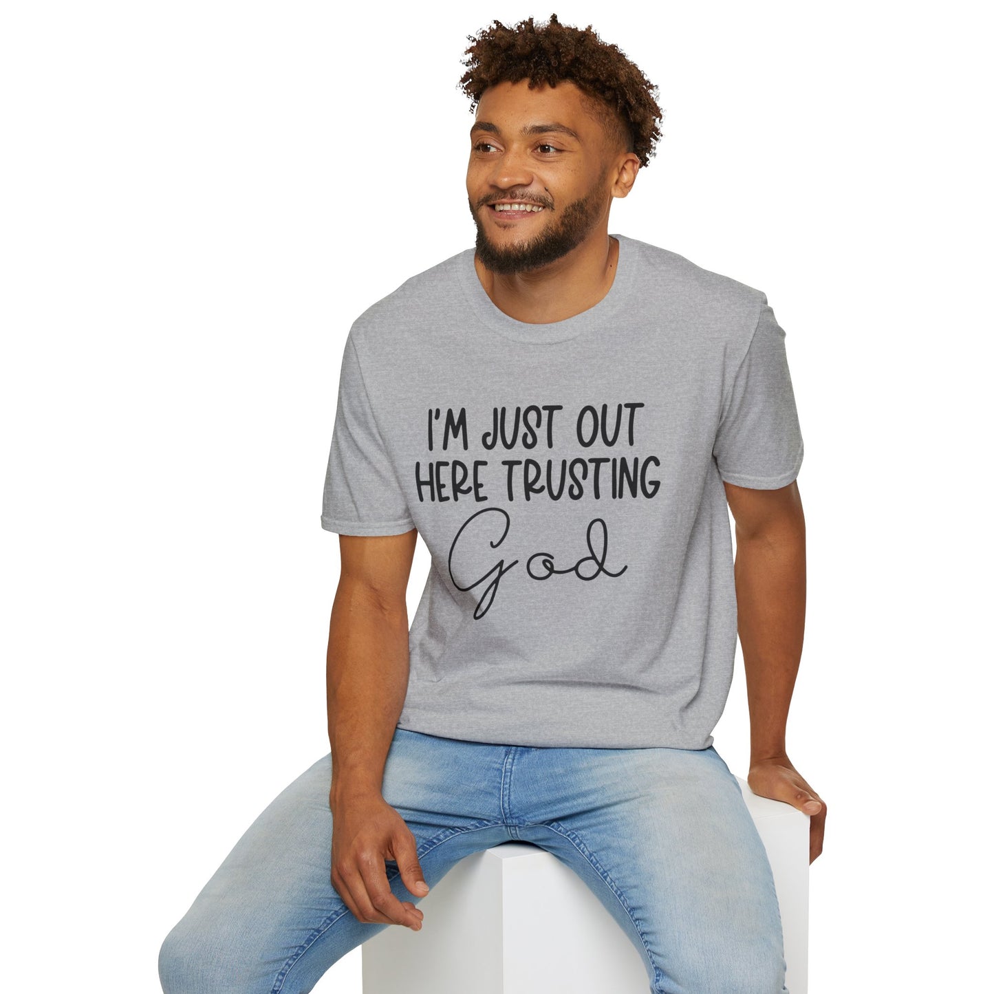 Trusting God Unisex Softstyle T-Shirt