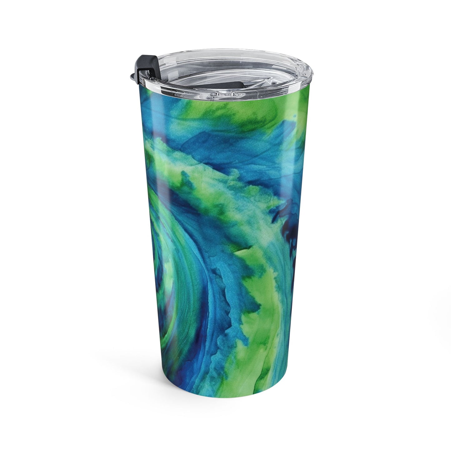 Blue/Green Swirl Tumbler 20oz