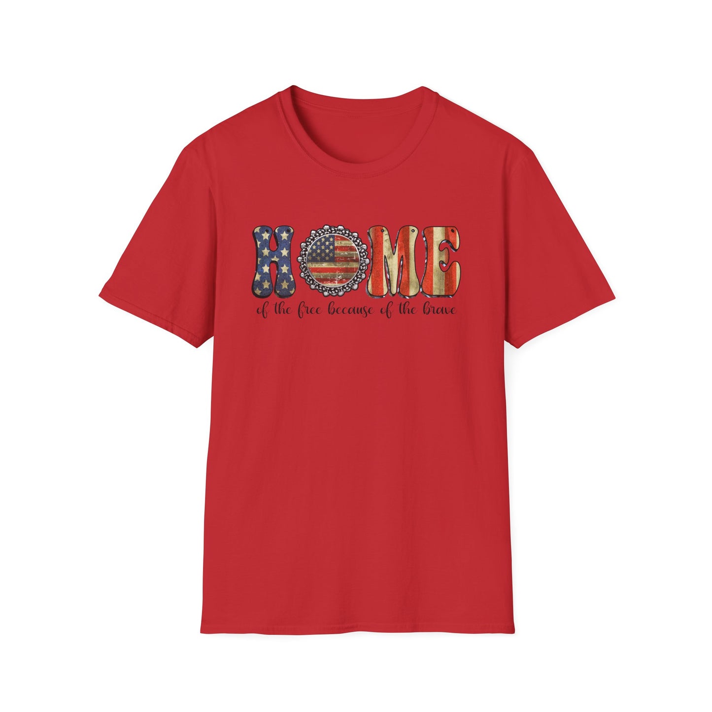 HOME of the Brave Unisex Softstyle T-Shirt