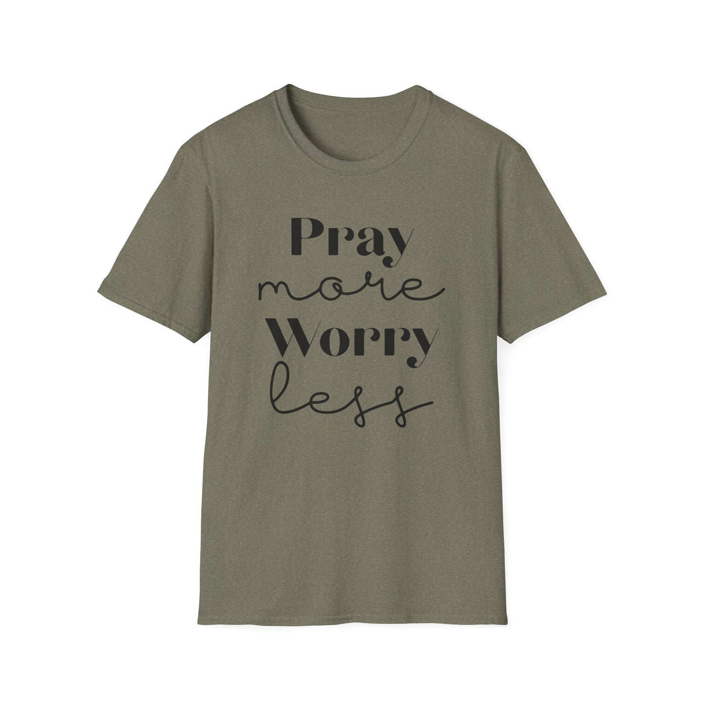 Pray More Unisex Softstyle T-Shirt