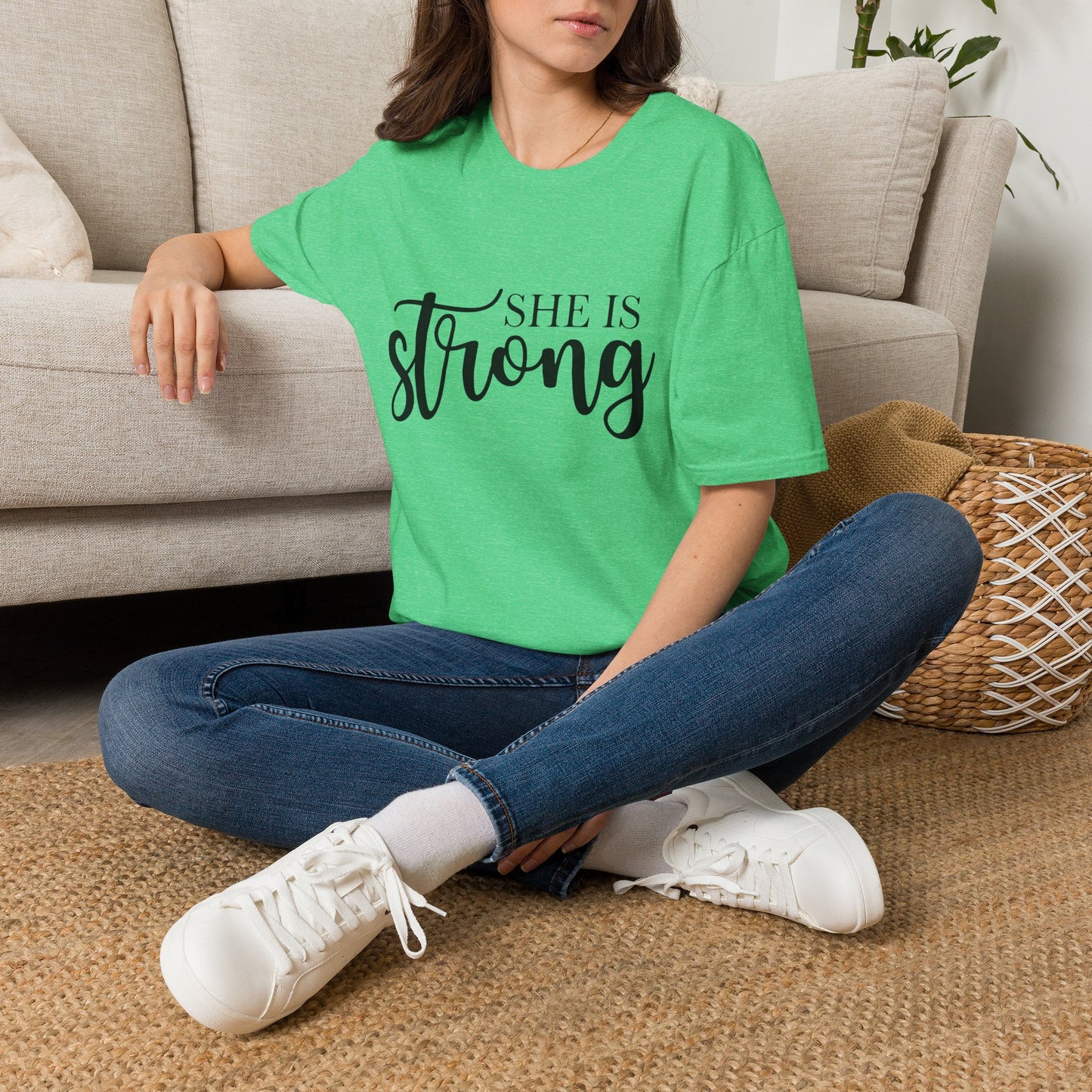 She is Strong Unisex Softstyle T-Shirt