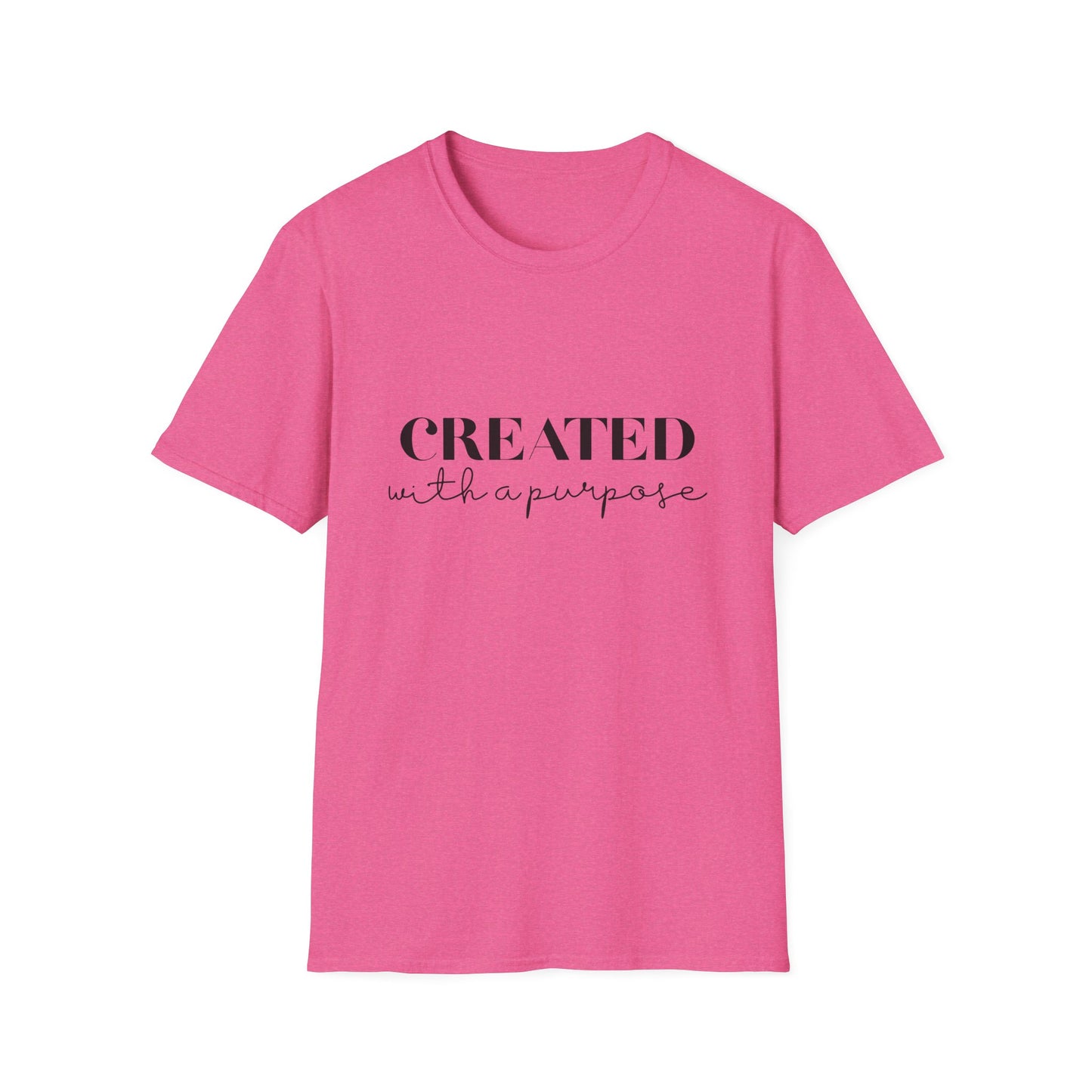 Created with a Purpose Unisex Softstyle T-Shirt