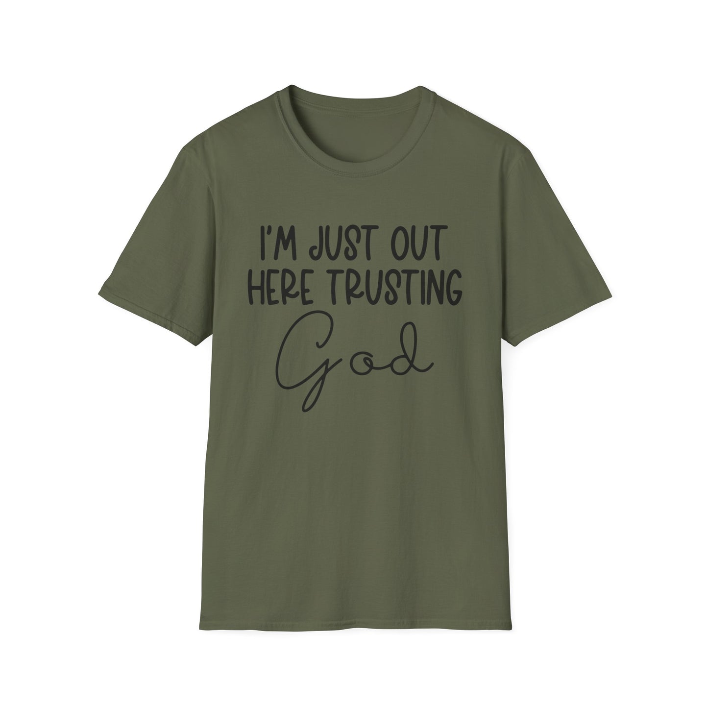 Trusting God Unisex Softstyle T-Shirt