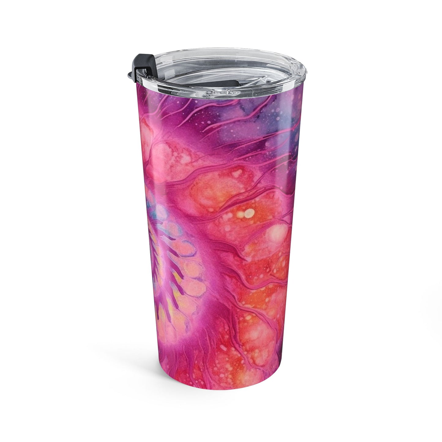 Pink Swirl Tie Dye Tumbler 20oz
