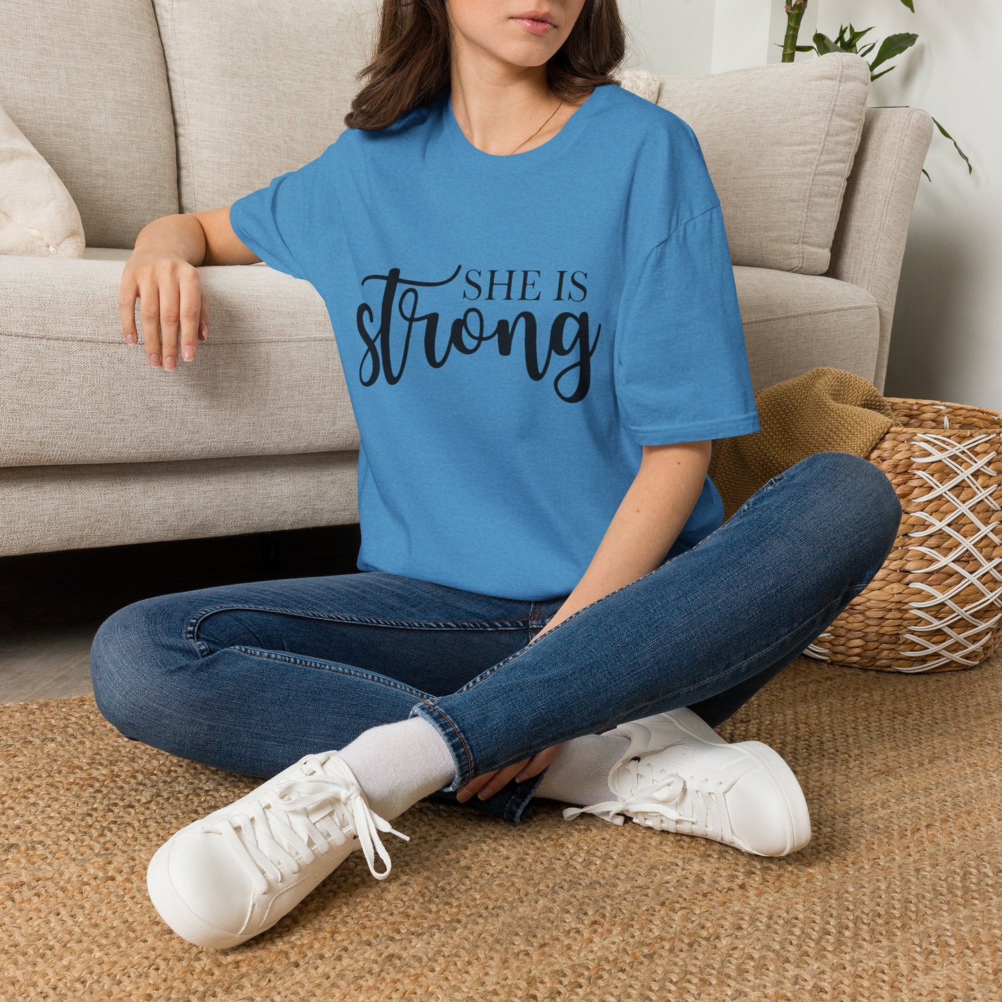 She is Strong Unisex Softstyle T-Shirt