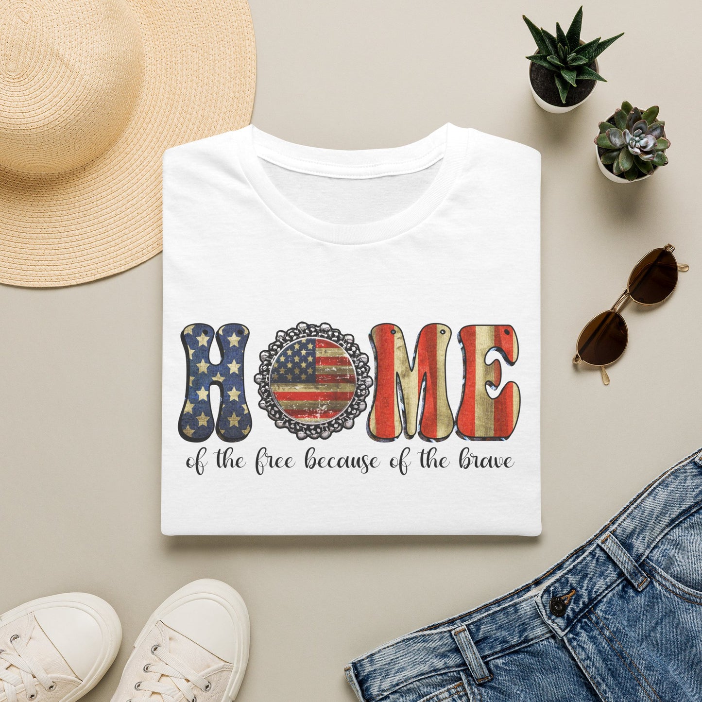 HOME of the Brave Unisex Softstyle T-Shirt