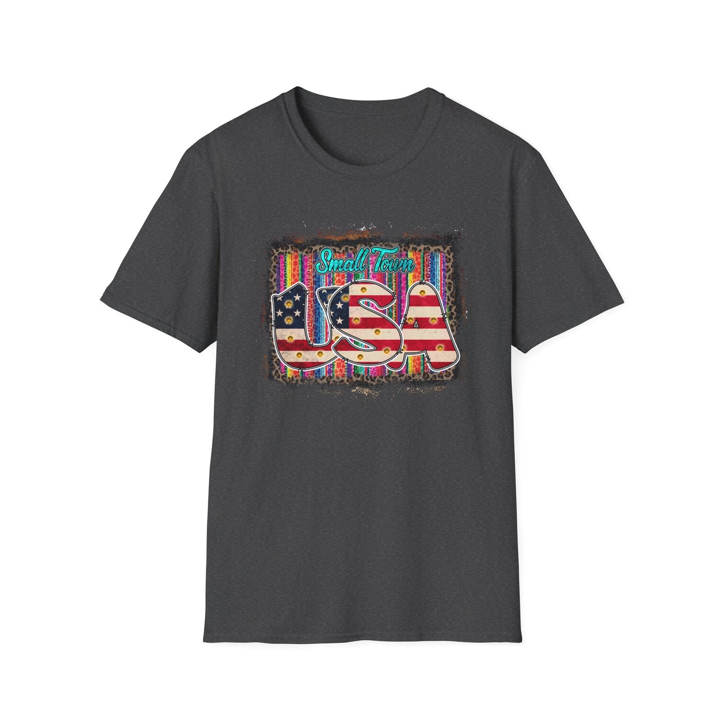 Small town USA Unisex Softstyle T-Shirt
