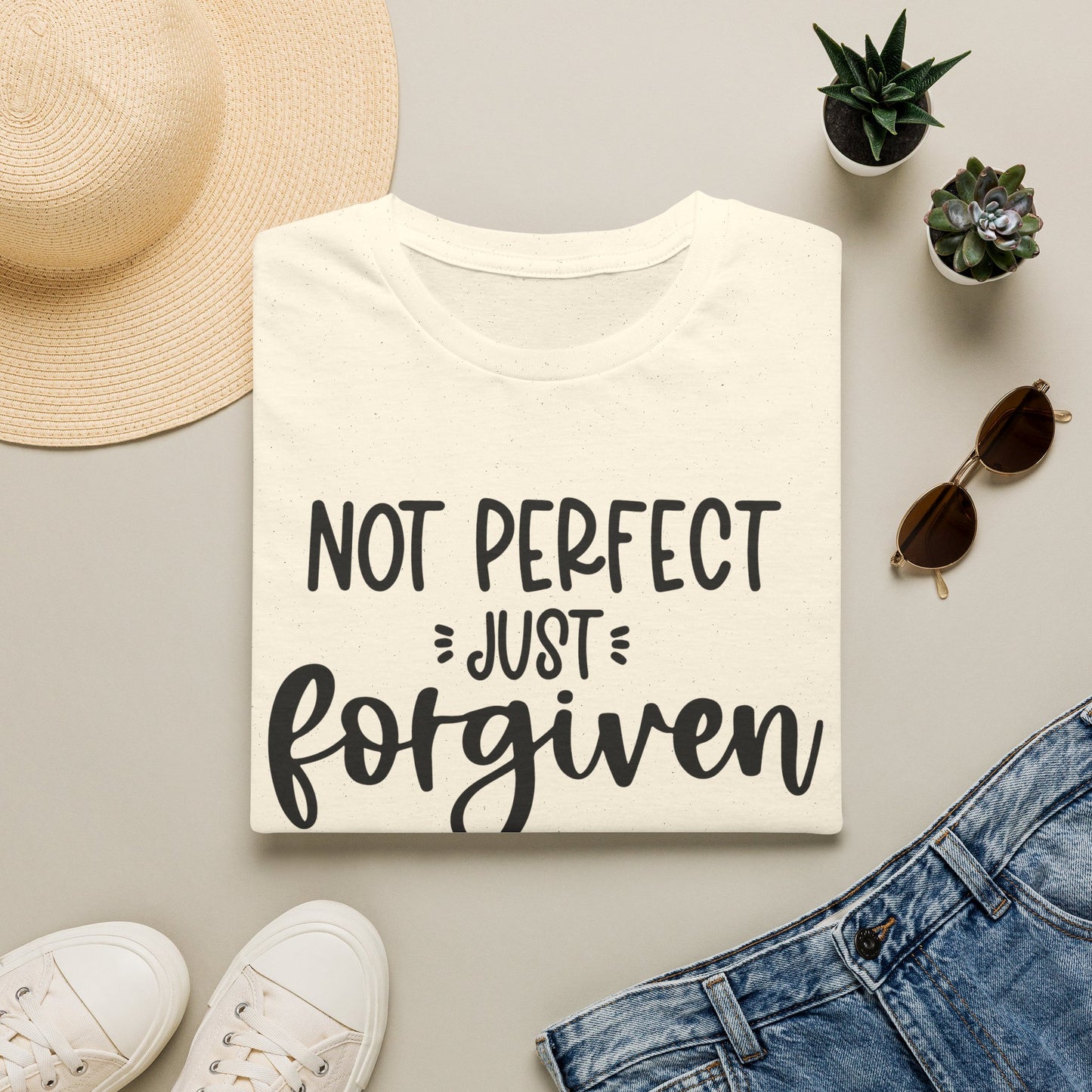 Not Perfect Unisex Softstyle T-Shirt