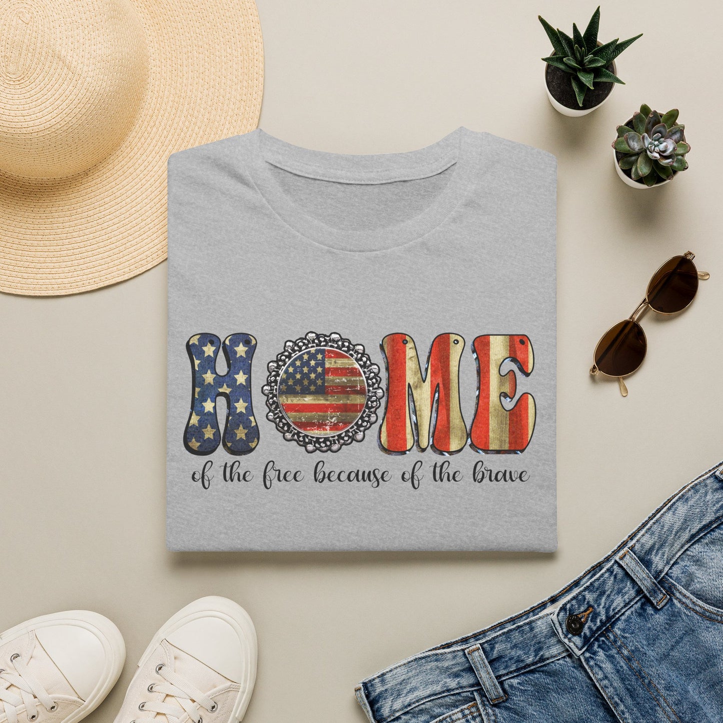 HOME of the Brave Unisex Softstyle T-Shirt