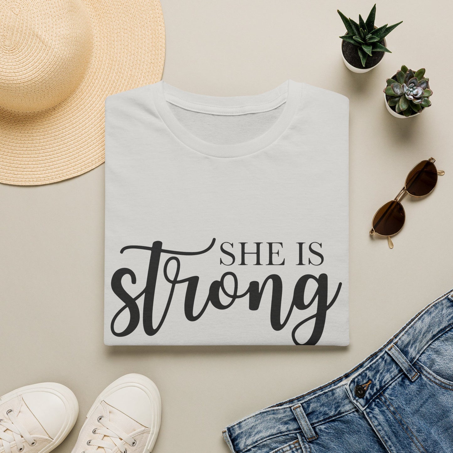 She is Strong Unisex Softstyle T-Shirt