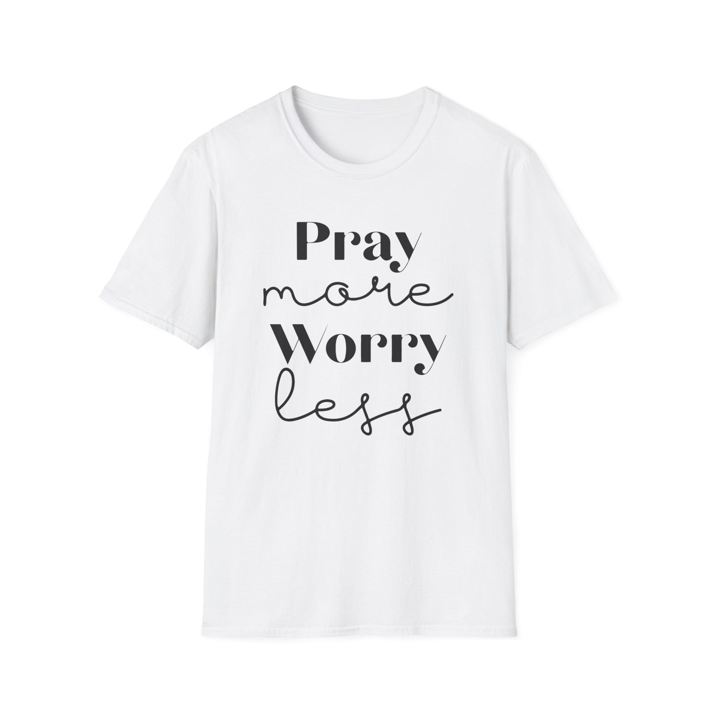 Pray More Unisex Softstyle T-Shirt