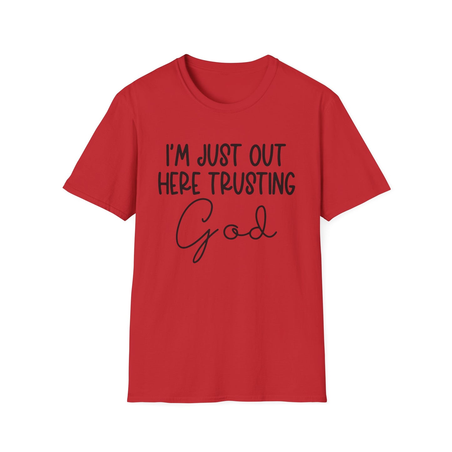 Trusting God Unisex Softstyle T-Shirt