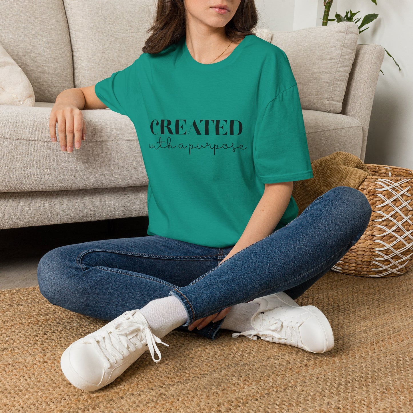 Created with a Purpose Unisex Softstyle T-Shirt